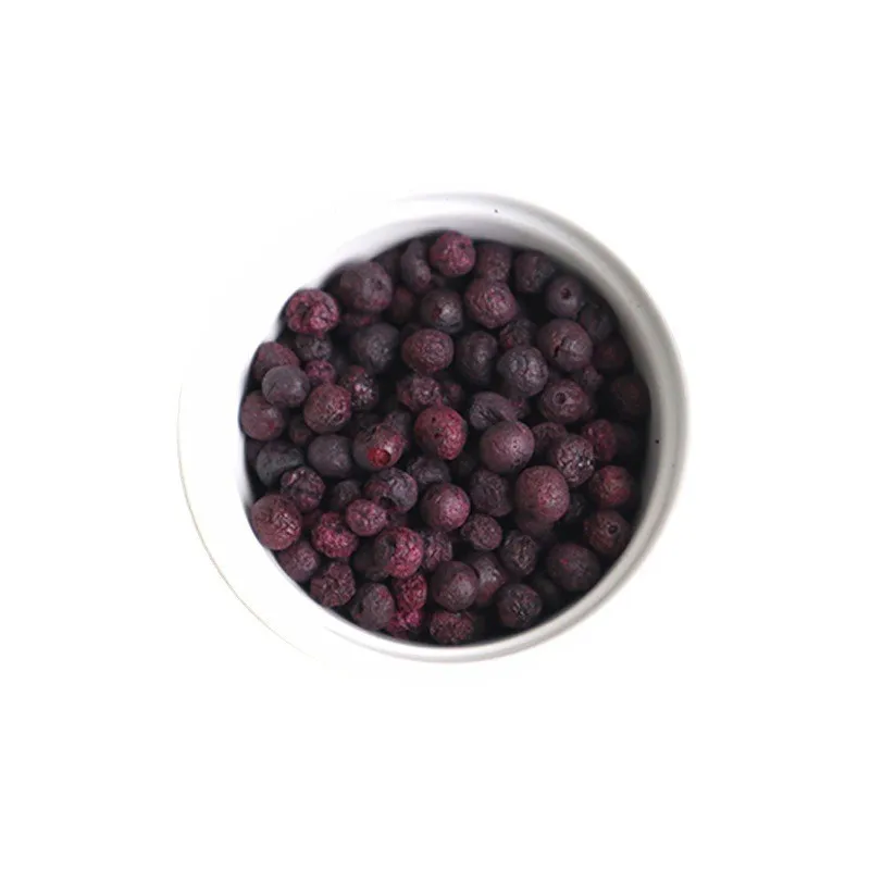 GY 1kg Freeze Dried Whole Blueberry Sweet Bulk Pack Syrup Preserved Ready to Eat