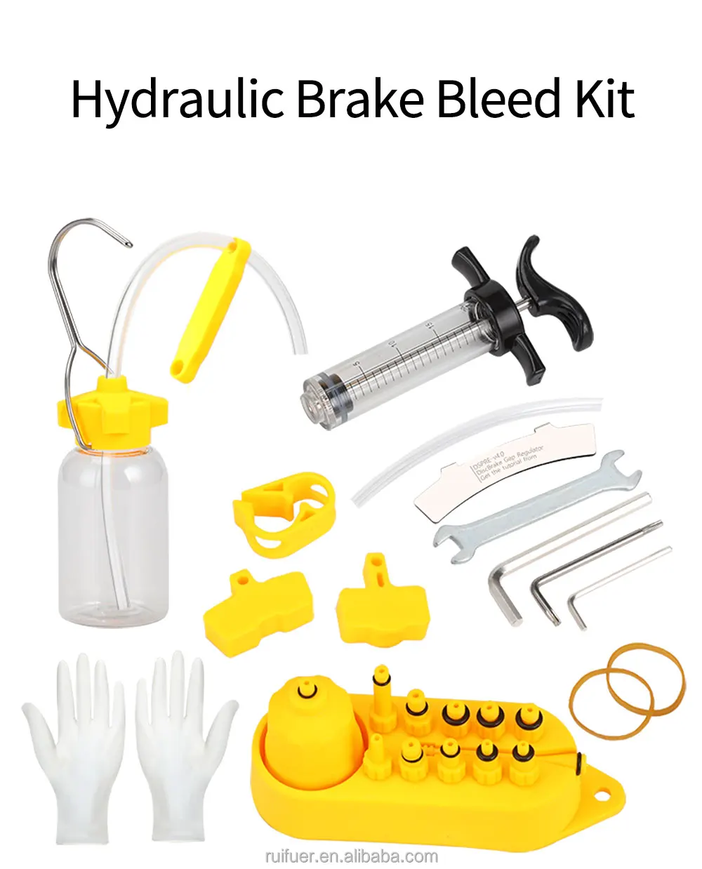 MTB Bicycle Hydraulic Disc Brake Oil Bleed Kit Bike Repair Tools for SRAM /ND 