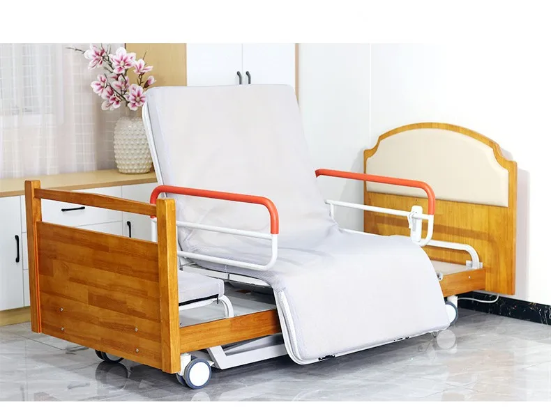 Multifunction Nursing Electric Medical Rotating Bed Elderly Care Senior