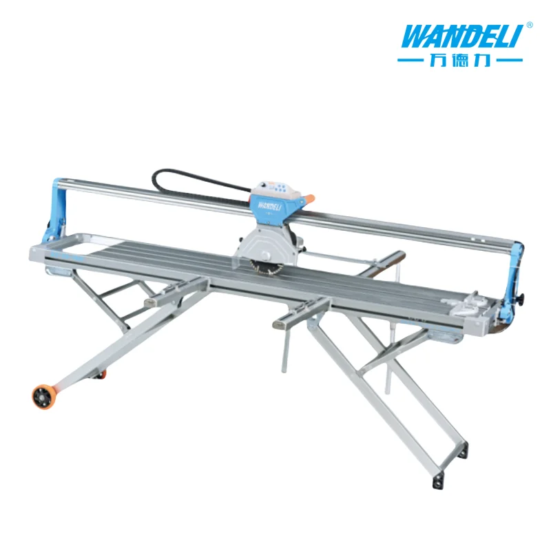 WANDELI Professional Porcelain Tile Cutter Machine QZ-ZD-1800 with Motor Core Components For Sale Tile Cutter Table