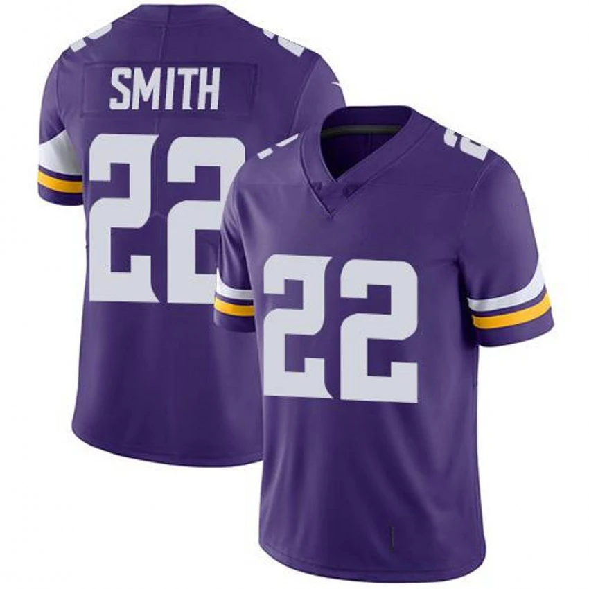 Wholesale Men's Minnesota 18 Justin Jefferson 19 Adam Thielen 4