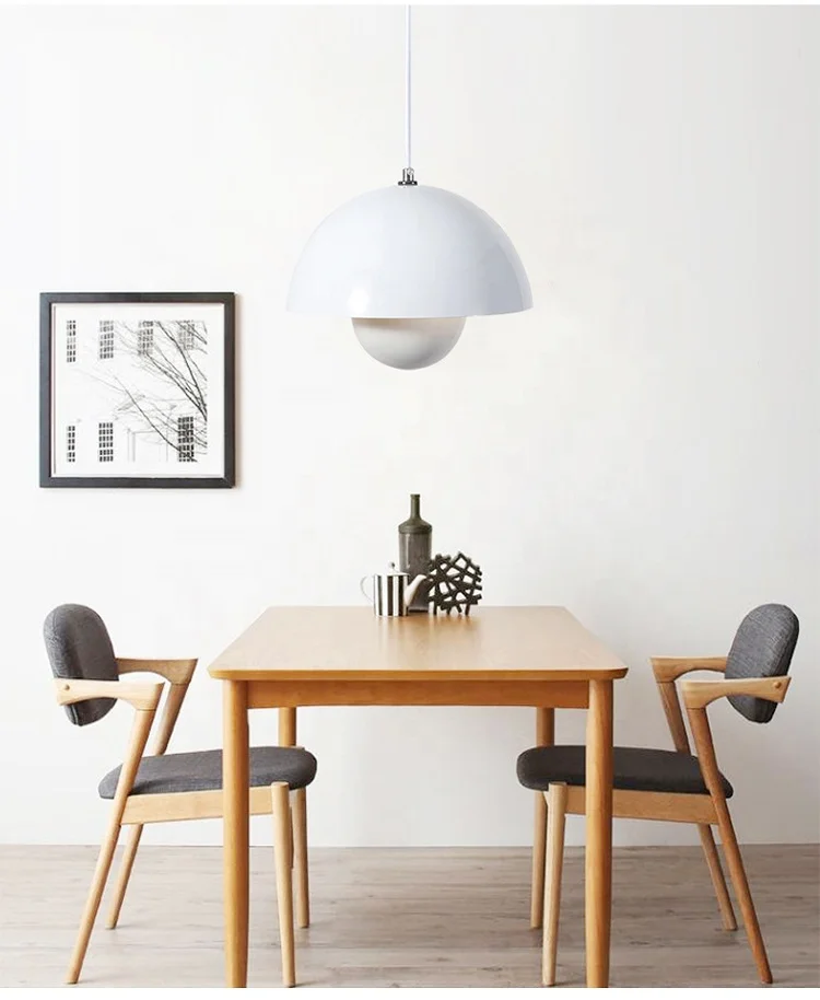 Danish Design Bud Light Modern Led Island Lamp Metal Pendant Light