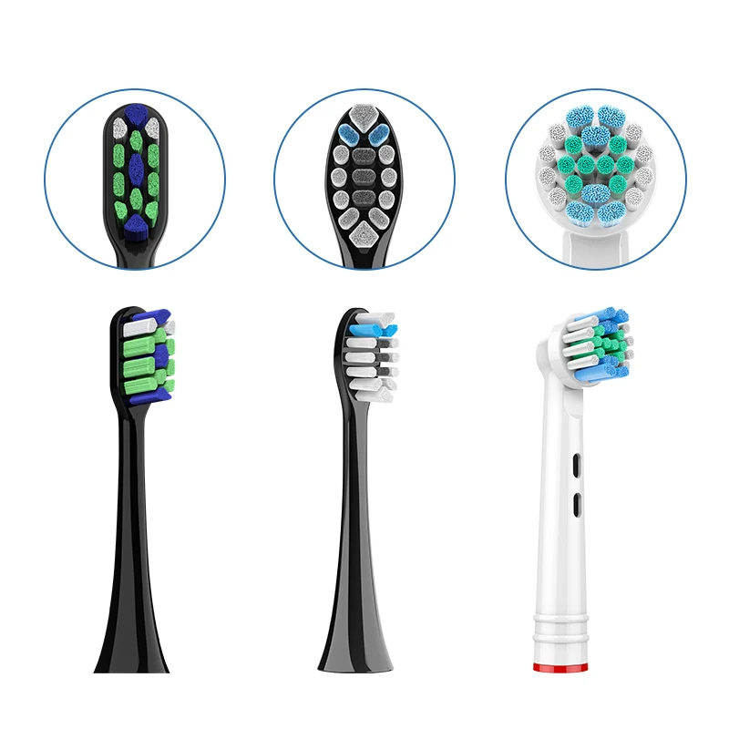 Sb 17A Eb-25P Sonic Eco-Friendly Automatic 4 Pack Replacement Changeable Electric Tooth Brush Toothbrush Heads Maker
