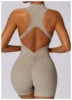 short jumpsuit khaki