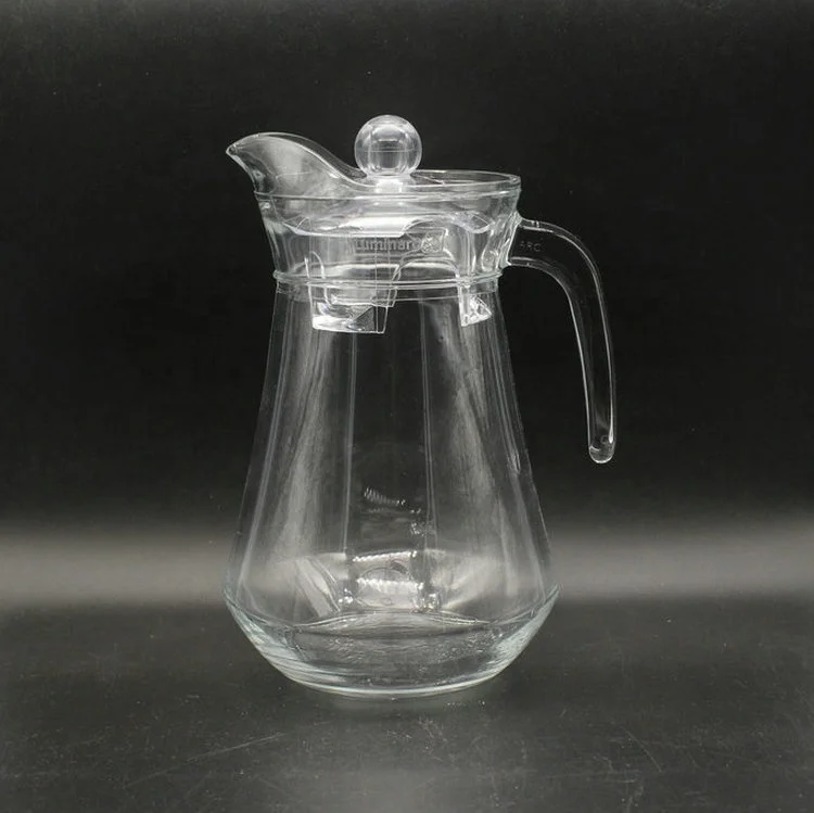 Buy Glass Pitcher With Lid And Handle For Iced Tea 1200ml/41oz