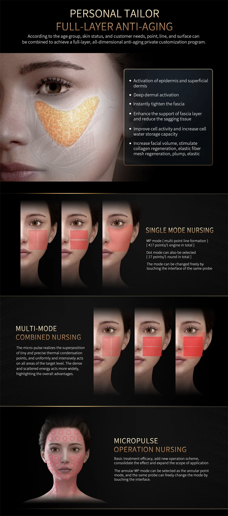 Professional TT MPTSTL HIFU Machine 7D For Sale 9 TECHNICAL SPECIFICATIONS Power: 650W Voltage: 100V/110V/220V Handles:3 handles Energy: 0.1- 6J adjustable Screen Size: 13.3 inches touch screen HIfu Cartridges: 1.5mm, 3.0mm,4.5mm, 6mm, 8mm,10mm,16mm 360 circular Cartridges: 1.5mm, 3.0mm,4.5mm Cartridge Shots: 10,000 shots Dot distance: 1~2mm(set unit 0.1mm) Frequency: 2MHz, 4MHz, 5.5MHz Package Size: 60*43*57cm Package Weight: 20 kg ReturnPolicy: <b class="magic-5"><span style="color: #2196ed;">30 Days Money back guarantee</span></b> <a href="http://skintechx.com/refund_returns" data-sm="true">Return Policy</a> ShippingDetails: <b class="magic-5"><span style="color: #2196ed;">FREE SHIPPING fast delivery</span></b> <a href="https://skintechx.com/shipping-policy" data-sm="true">Shipping policy</a> Professional TT MPTSTL HIFU Machine 7D For Sale