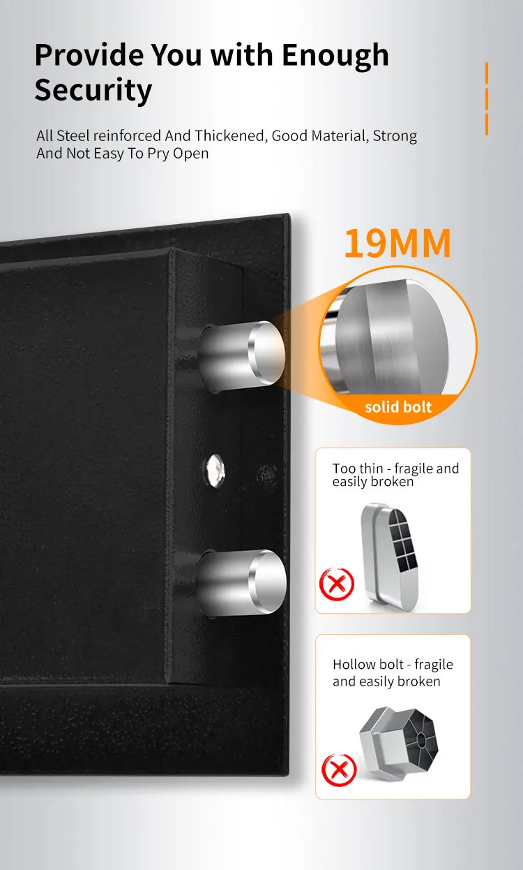 Wholesale Mini Safes Electronic Cash Money Jewelry Safe Box for Home Hotel Safes factory