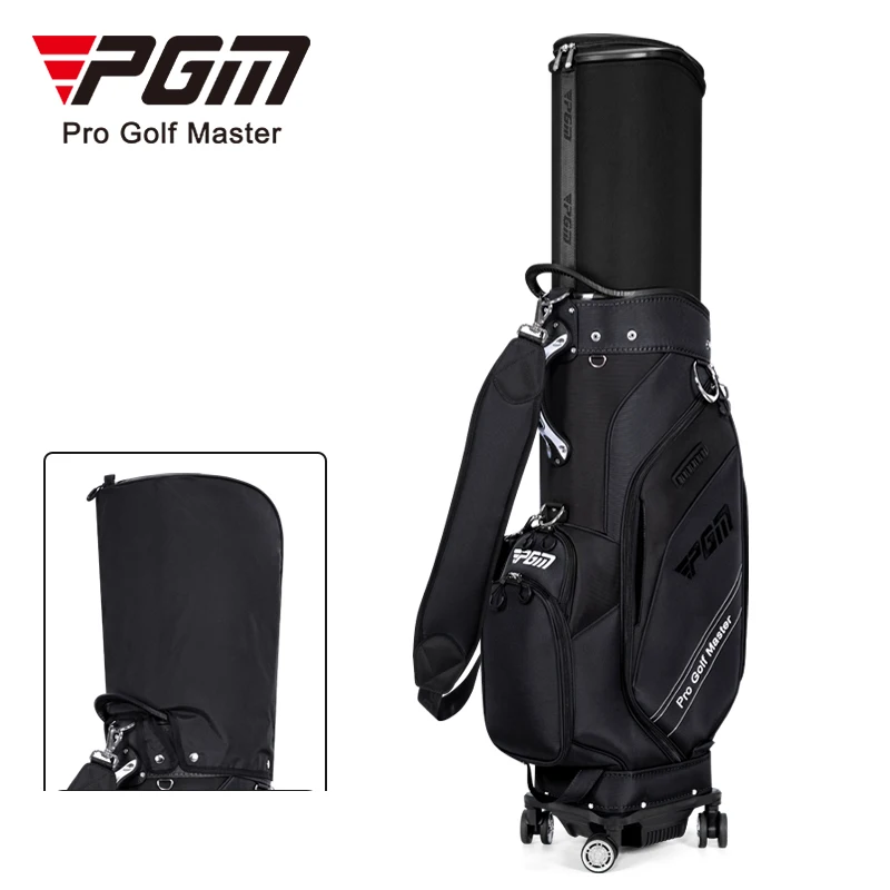 PGM QB154 Custom Golf Travel Bag: Hard Case with Wheels for Easy