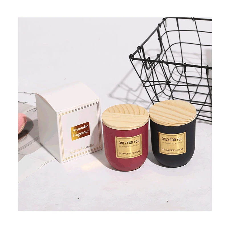 Custom Logo Luxury 8oz 10oz Container White Thick Empty Frosted Jars ...