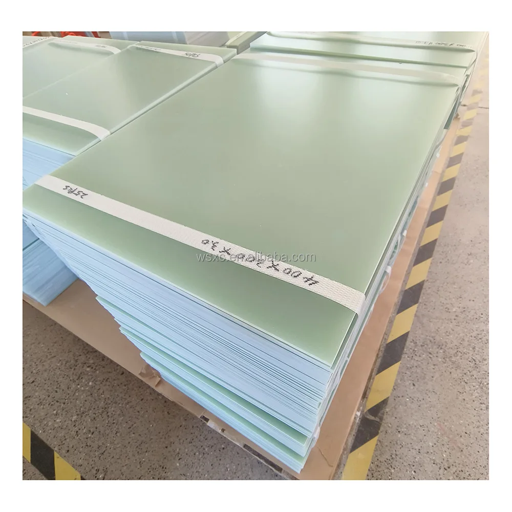Yellow Epoxy Fiberglass Insulation Sheet 1.5mm 2mm FR4 G10 Fiber Glass Board