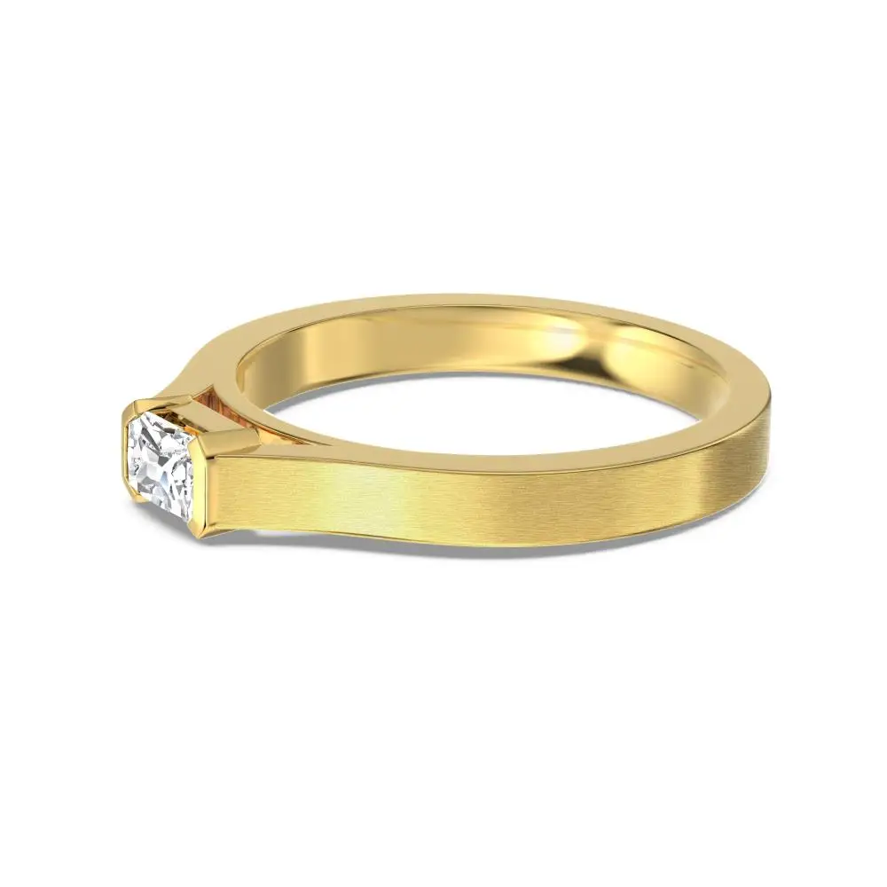 KAKODIY Trending Products Jewelry 925 925 Sterling Silver 5A Zirconia Blunt Polish Wedding Ring detail 6
