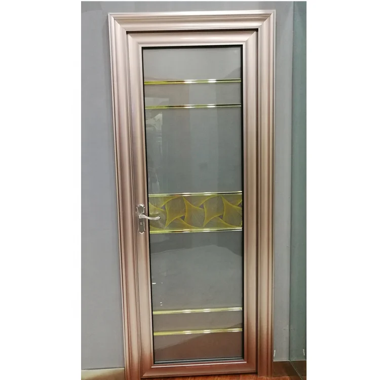 Interior Frosted Glass Aluminium Bathroom Door Buy Interior Frosted Glass Door Frosted Glass Door Aluminium Bathroom Door Product On Alibaba Com