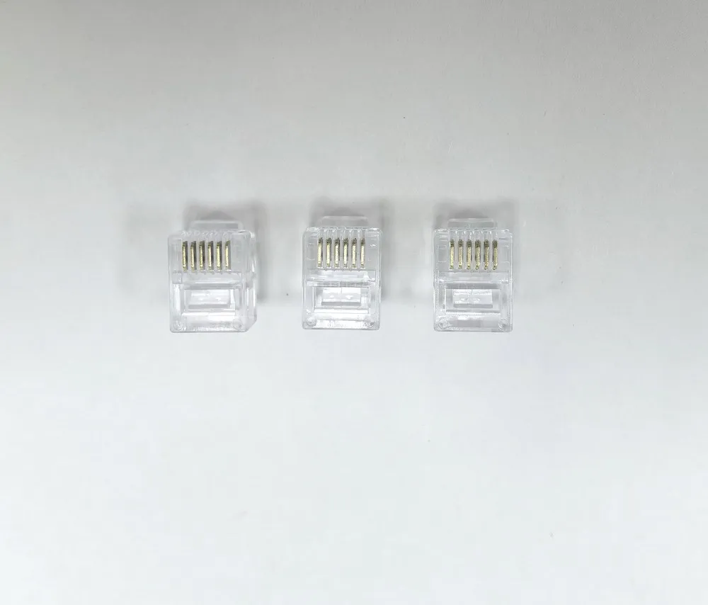 Professional Manufacturer Telecom Parts FX-1600-6P6C RJ9 RJ11 RJ12 RJ45 Plug