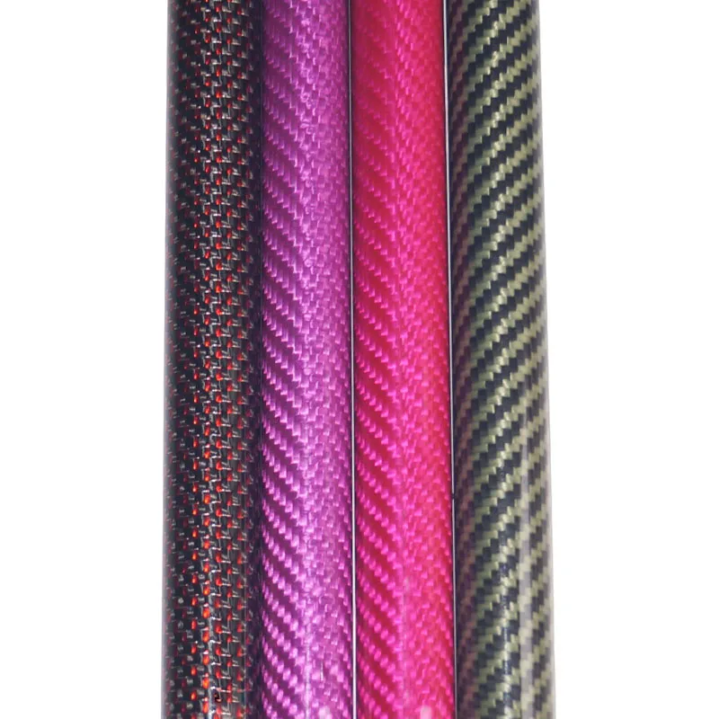 High Quality 3K 1000mm Conical Carbon Fiber Tube Most Popular Purchase for Color Carbon Fiber Tube