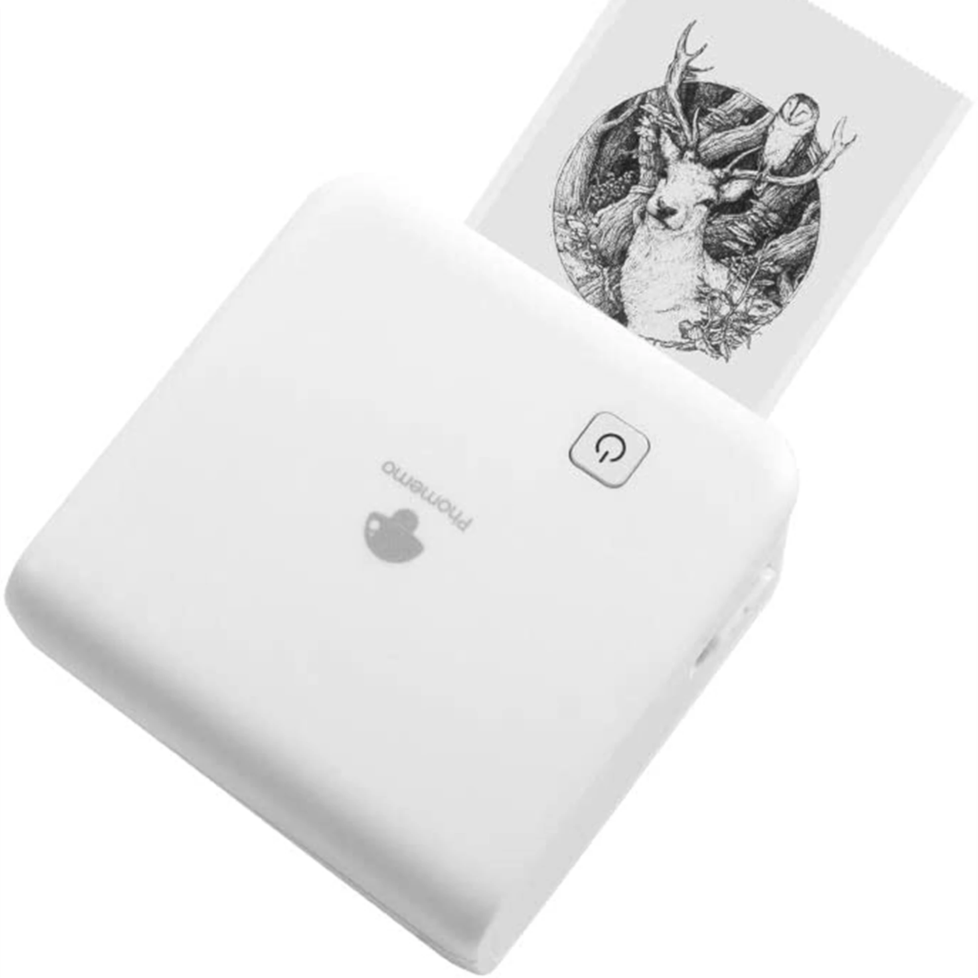 Phomemo M02 Pro Mini Imprimante Portable 300dpi Bluetooth - Imprimante Photo Pour Papier 15/25/53mm Vert