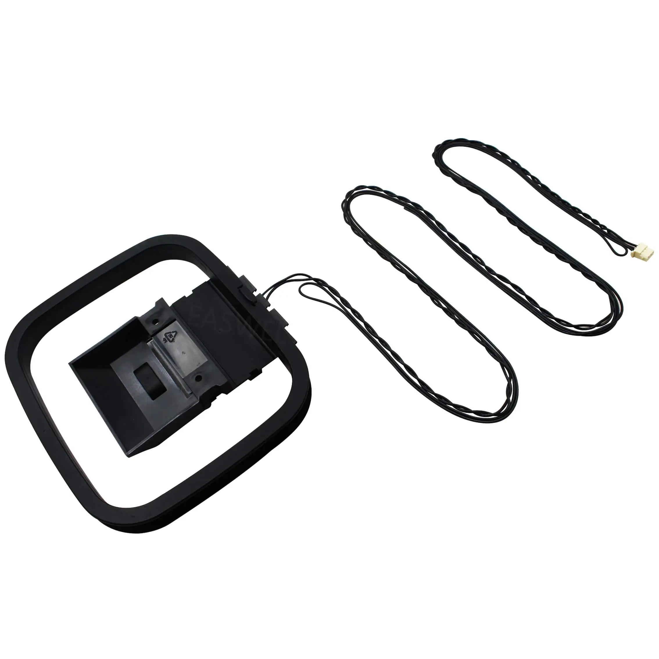 Bingfu Antenna AM Loop con 3-pin e Antenna FM Filo Interni con Maschio F per Ricevitore AV Audio Vedio FM AM Casa