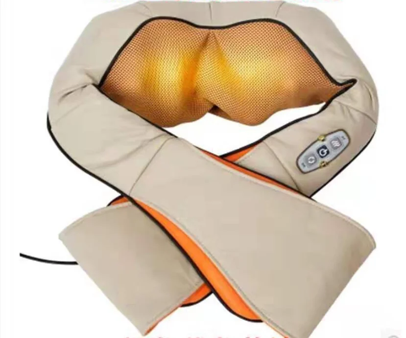 Shiatsu Neck and Back Massager with Soothing Heat Nekteck Electric Deep Tissue 3D Kneading Massage Pillow