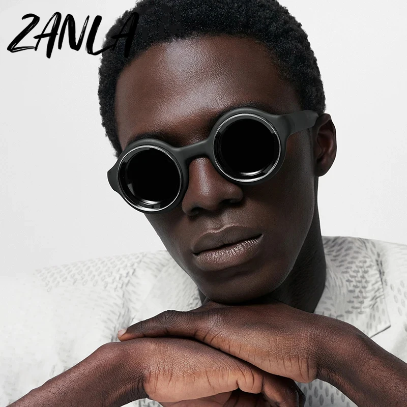 Shop Our 2024 Punk Round Sunglasses for Men Luxury Design