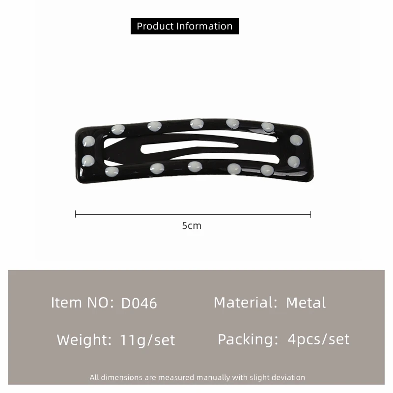 4 шт. заколка для волос