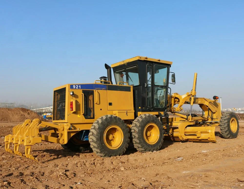 high quality  220HP motor grader  SEM922AWD with imported engine in Tanzania factory