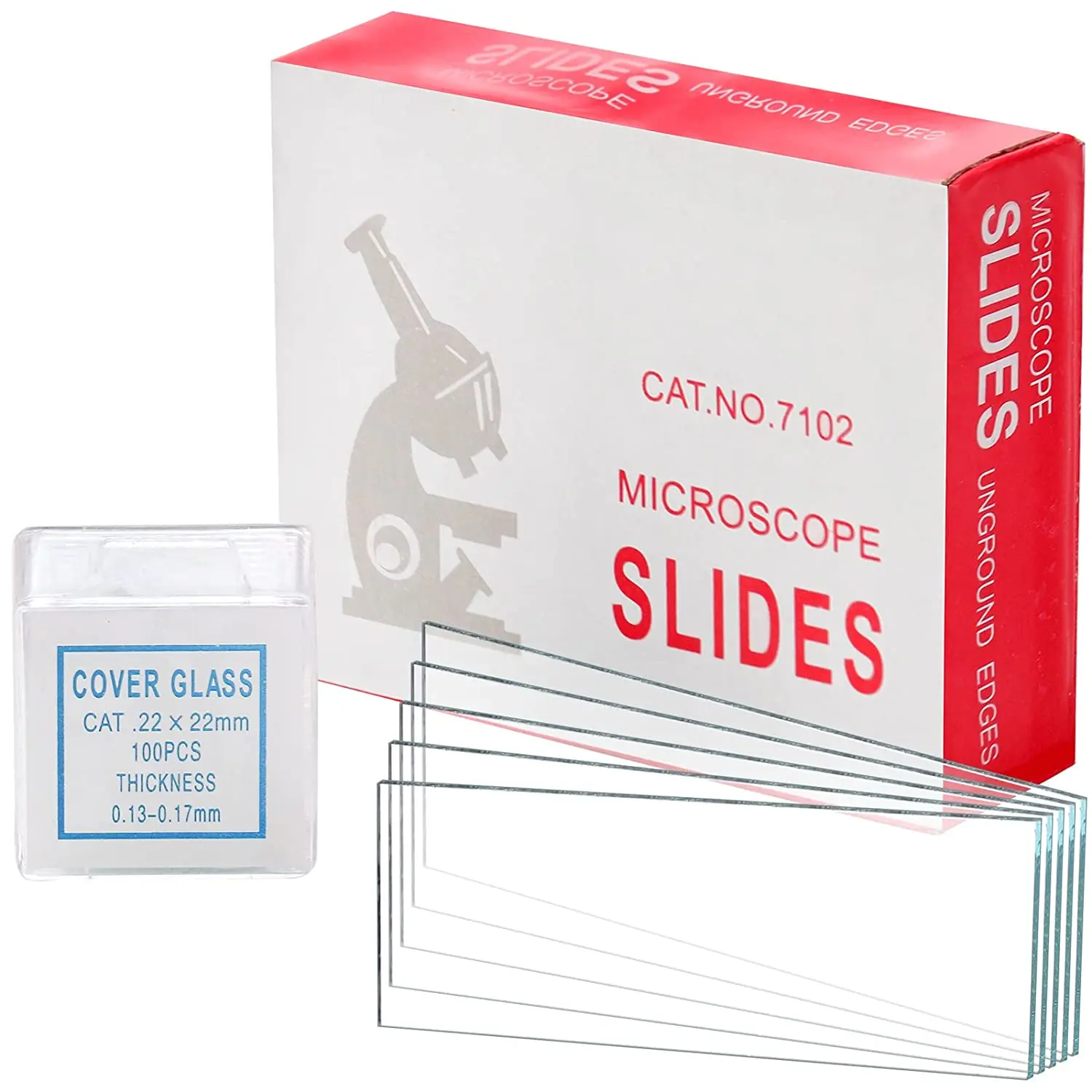 Wool Microscope Slides Laboratory Prepared Microscope Slides 7105 - Frosted Glass, Quality ...