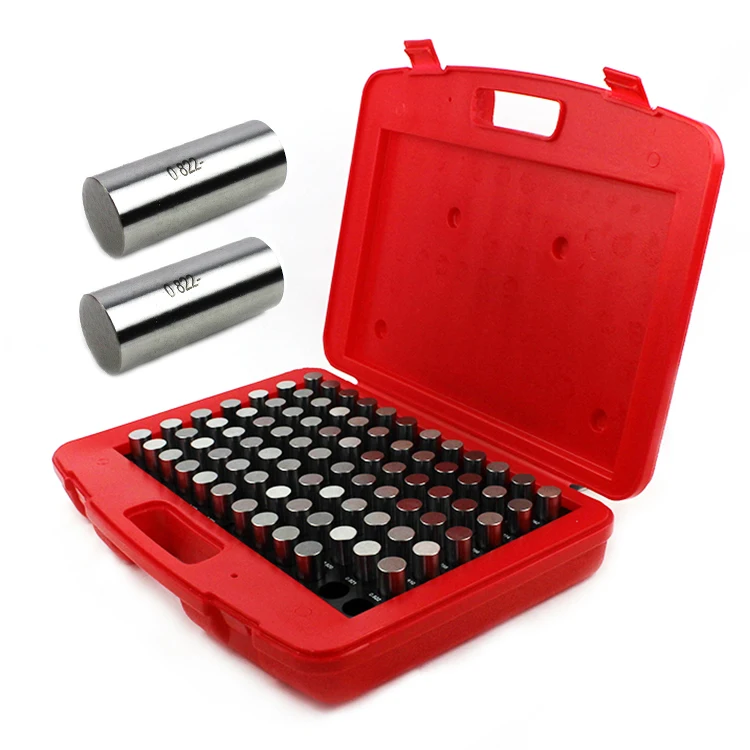 82pcs Precision Steel Pin Gauge Set for Measuring Hole Spacing