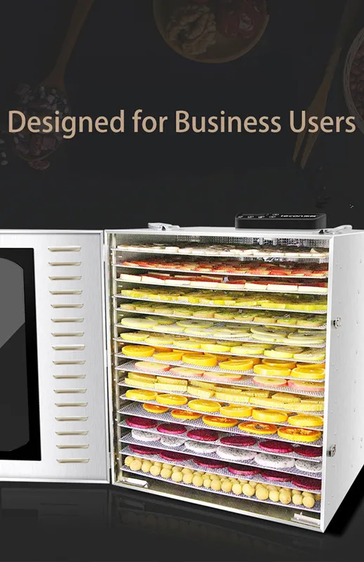 Commercial 12 Layers Food Dehydrator/Vegetable Fruit Drying Machine/fruits and Vegetables Dehydration Machines - Image 5