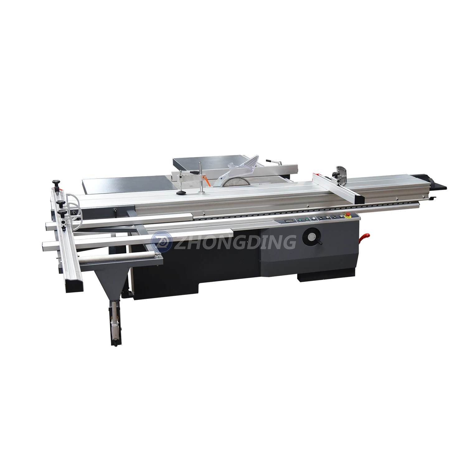 Qingdao ZDV8D Model Horizontal Table Saw for Woodworking Sliding Design Hot Sale Circular Saw with Motor Blade Wood Cutting Tool