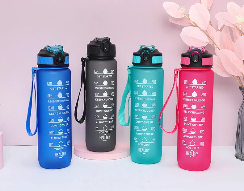 Wholesale 32oz Colorful Portable 1000ml Leak Proof Drinking Plastic