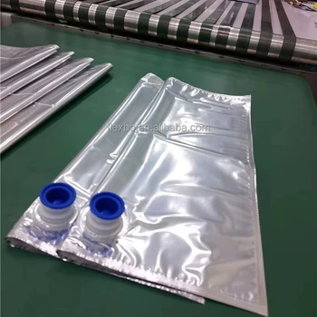 Strong Sealing Biodegradable Clear Aseptic Bag 1000 Liters Bag in Box Valve Filling Machine Plastic Bags