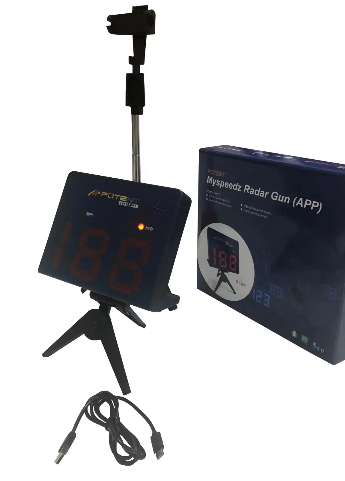 Pro Sports Speed Radar Gun - Accurate Ball Speed Measurement