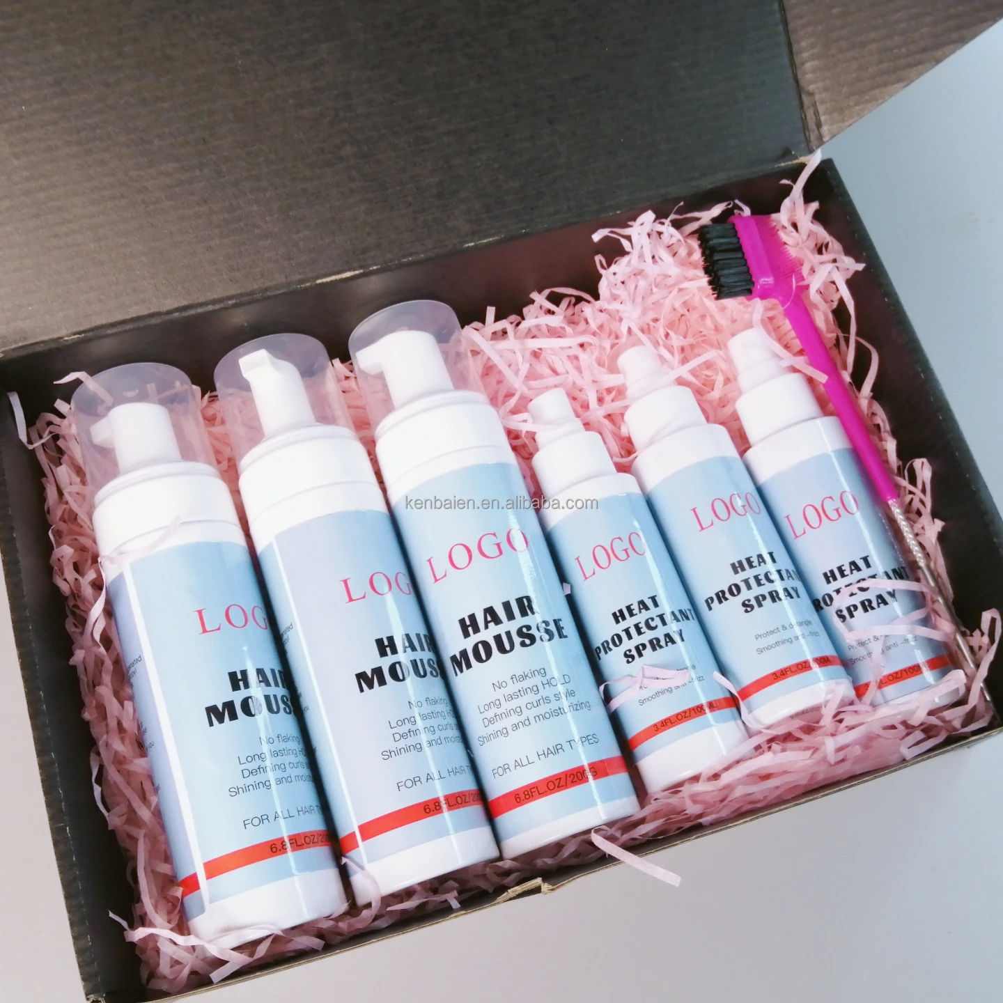 Factory Supply Professional Cheap Low Moq Enhance Natural Long Lasting Custom Private Label Foam Curly Hair Mousse
