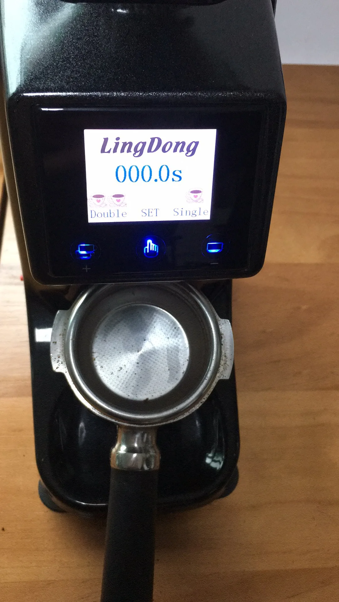 Автоматическая кофейная кофемолка для эспрессо с сенсорной панелью в итальянском стиле, 60 мм, продажа плоских заусенцев