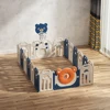 Yellow Blue Playpen 16+2