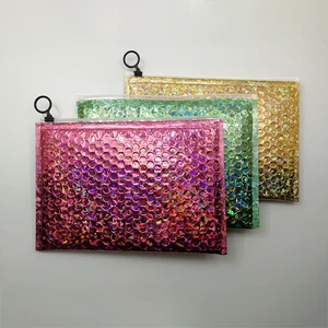 Wholesale Custom Thickness Bubble Mailers Padded Envelopes and Colorful Zipper Pouch for Packaging and Shipping