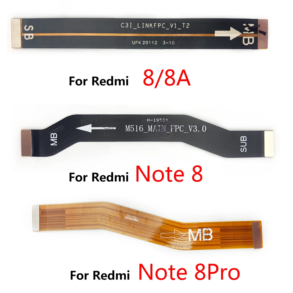 Nappe De Connexion écran LCD Pour Xiaomi Redmi Note 7 - Câble Carte Mère-écran, Neuf