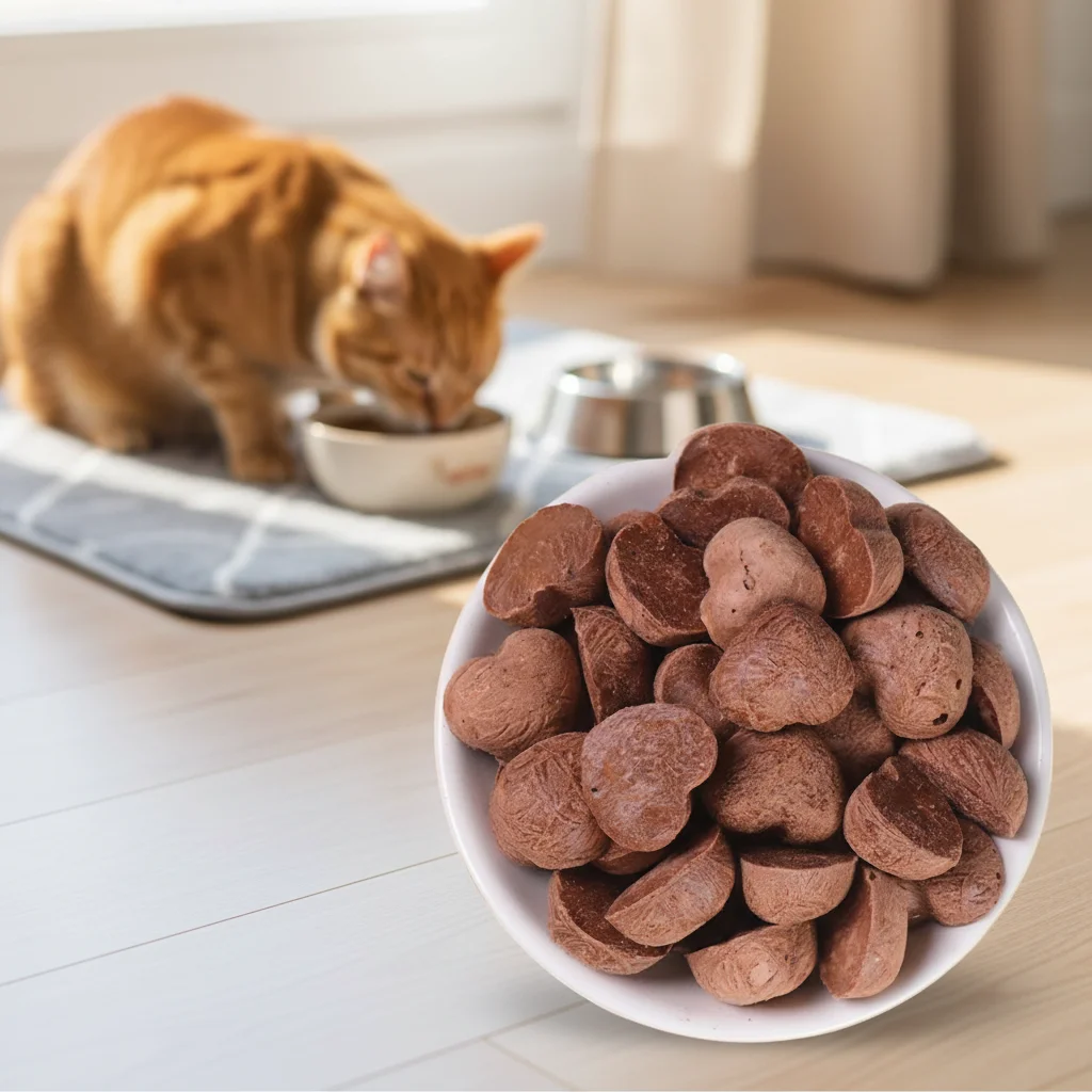 Shandong Brand Freeze-Dried Rabbit Blood Dog Treats High-Protein Eco-Friendly Digestive Health Small Breeds Bulk Bag Snacks manufacture