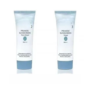 Toiz2,3 Organic Vegan Whitening Cream Sunscreen SPF 40 Silky Smooth Lightweight Non-Tinted Primer Face Infused Mineral Aloe All