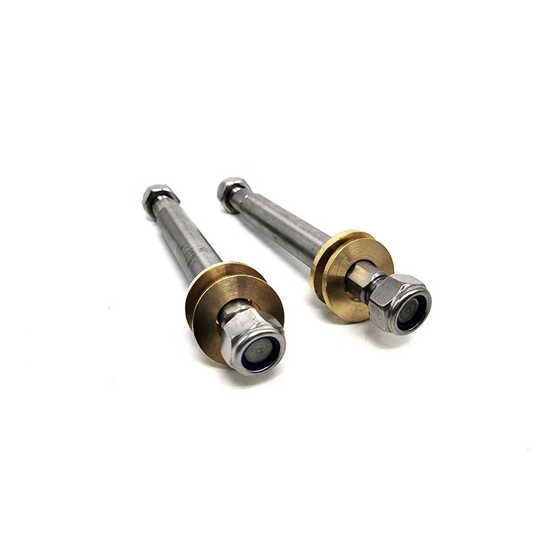 Axle Connecting Front Wheel and Front Forks for ZERO 10X SPEEDUAL Electric Scooter Parts Electric Scooter Accessories