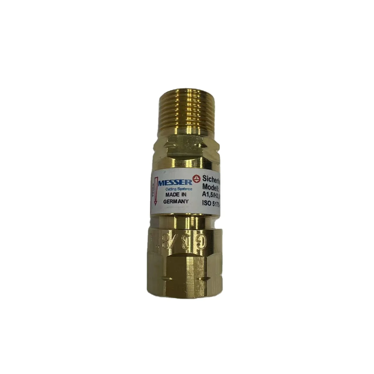 0647584 Internal Thread Flame Arrestor for Safe Gas Handling