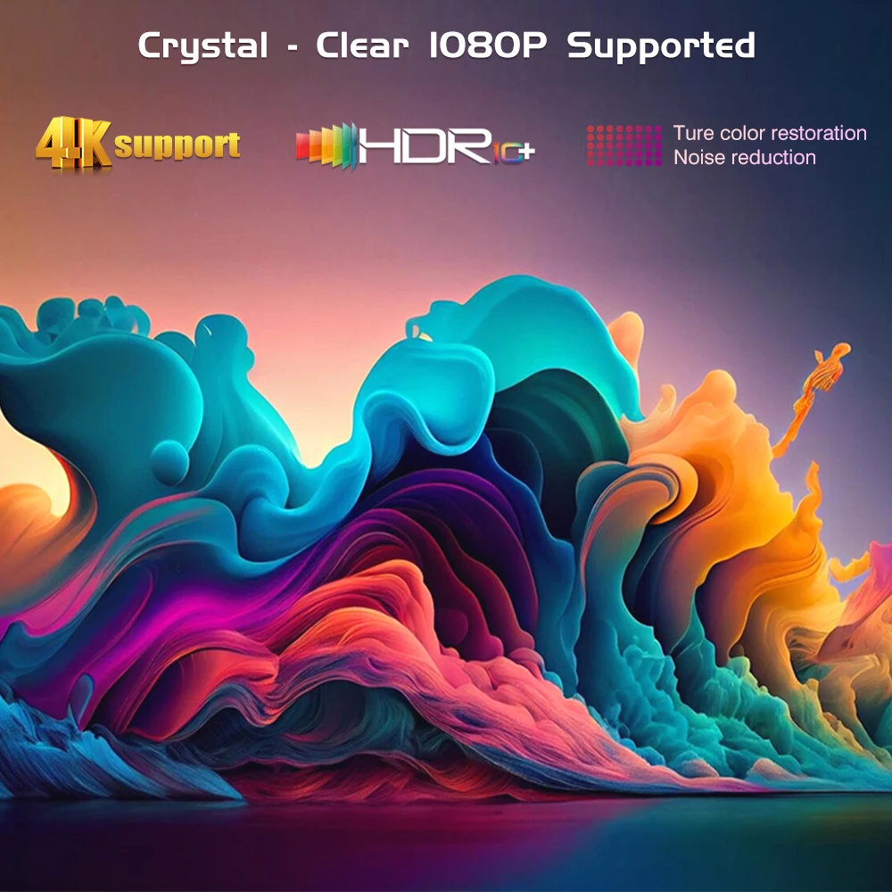 Touyinger ET31 Pro Max Tragbarer Mini-Projektor mit integriertem Smart-Android-WLAN-Heimkino-Videoprojektor für Filmpartys im Freien_voghion.com