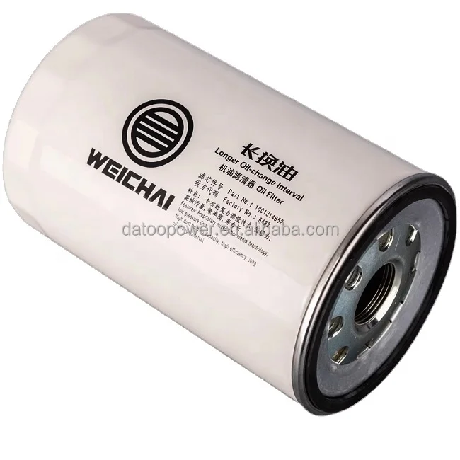Weichai Wp12 Wp13 diesel Engine Oil Filter 1000046698 1001314852
