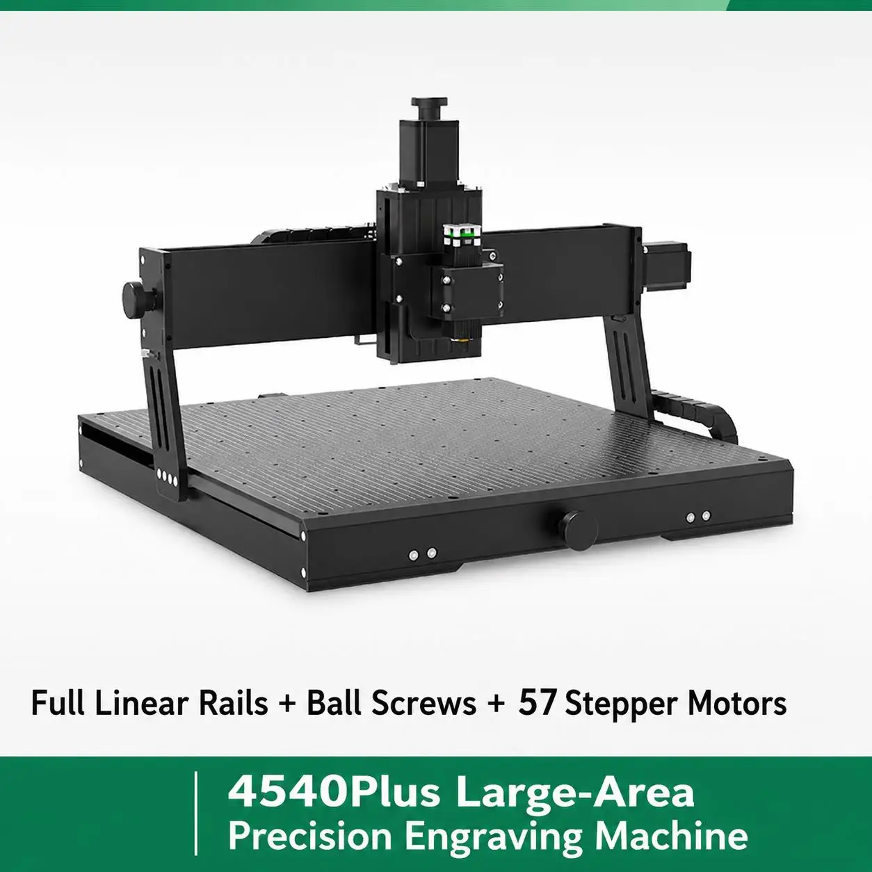 TEBAK 4540 PLUS CNC Router Machine 500W  3 Axis Engraving Milling Machine for Wood Metal Acrylic Engraver