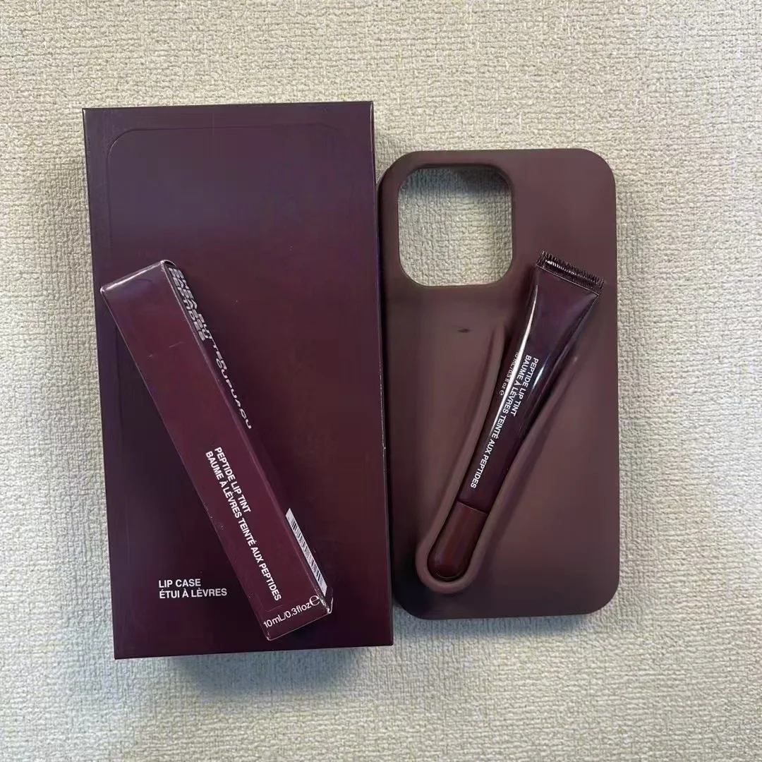 Silky Smooth Lip Phone Case for iPhone 11 12 13 14 15 16 Luxury s Accessory Makeup-friendly Convenient Mobile Accessory