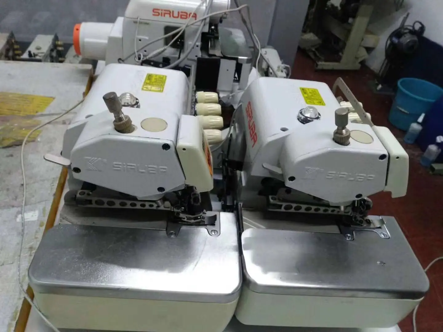 Original Siruba 988 Overlock Machine Four Thread Five Thread Lockstitch Machine SecondHand High Quality Spot Price