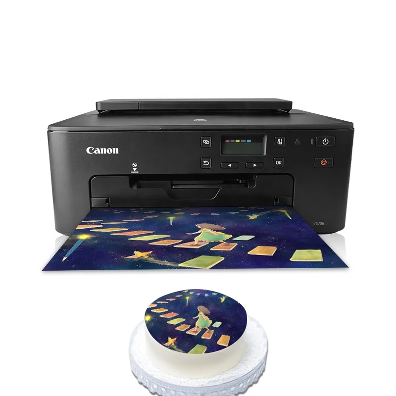 Nieuwheid Oneindigheid En team Source Edible inkjet printer for Canon TS706 cake printing machine use  PGI680 CLI681 edible ink cartridge machine wholesale on m.alibaba.com