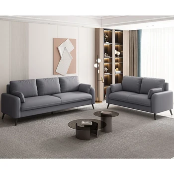 Luxury Classic European Style Sofas Set Offices New Reception Sofa For Sale Customized Sectional Leather Fabric Sofa