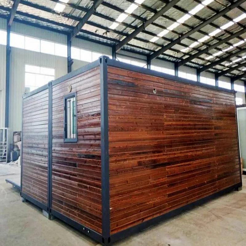 27m2 Fast Building Prefabricated Expendable Wooden Houses Romania Rent