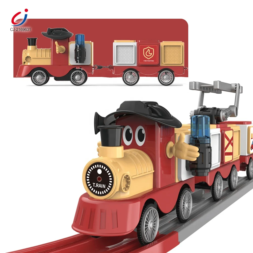 磁性电动火车轨道255pcs diy积木快速救援消防轨道组| Alibaba.com