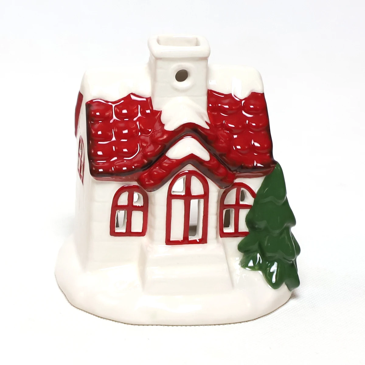 fancy christmas ornament christmas ceramic village house led lights bulk christmas gifts